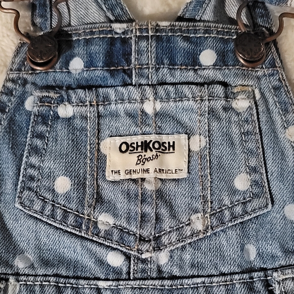 **SOLD**9M JEAN OVERALS WITH SNAPS - Picture 2 of 5